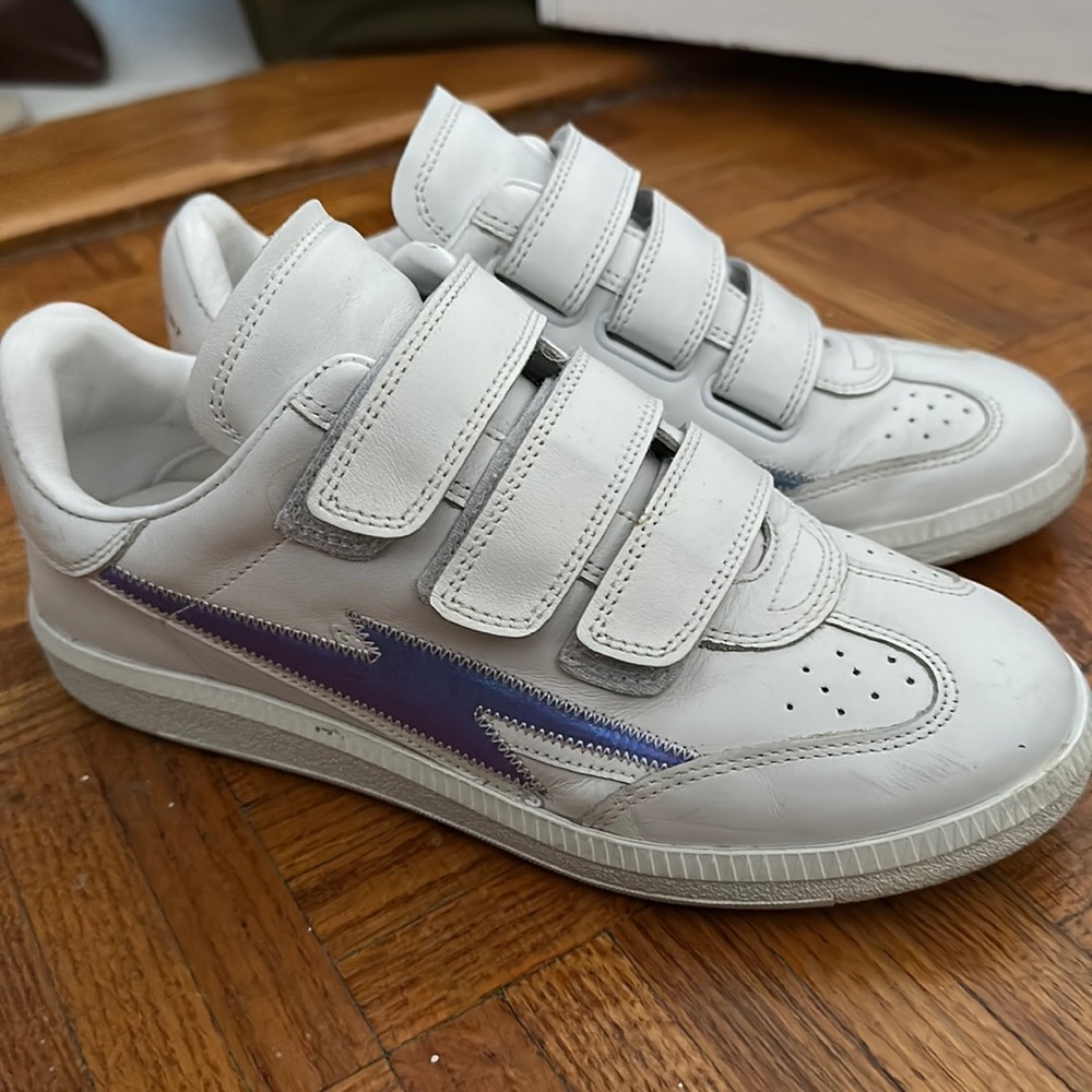 Isabel marant lightening bolt sneaker